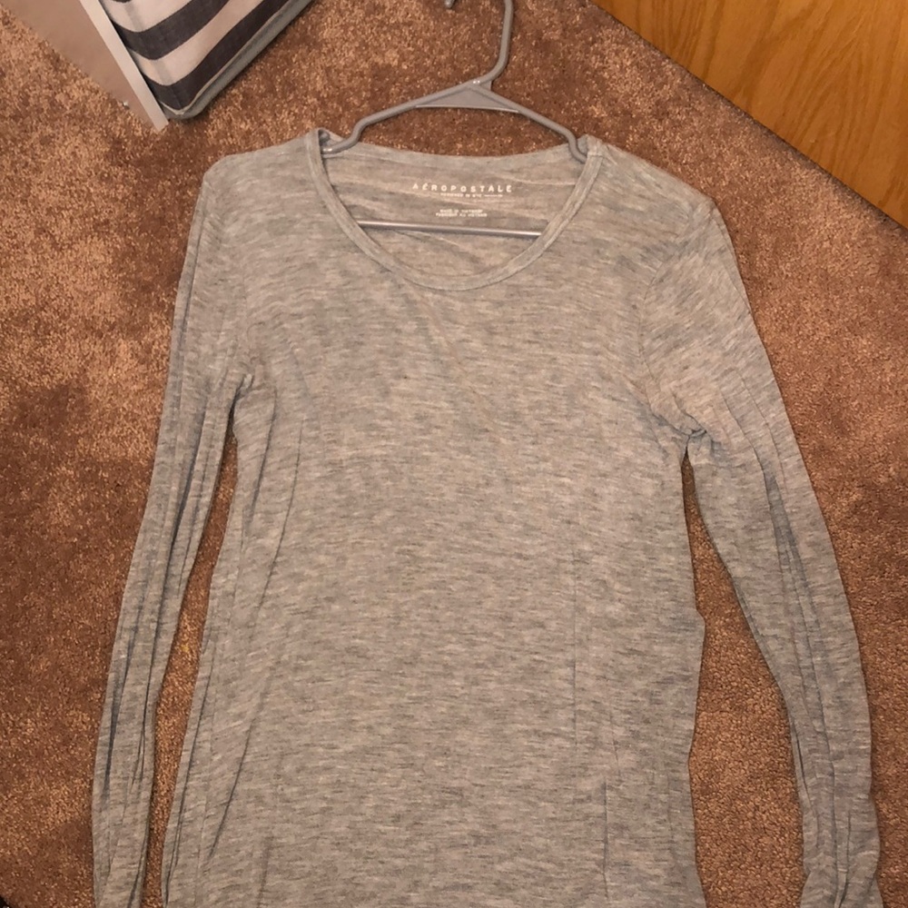 Light grey long sleeve